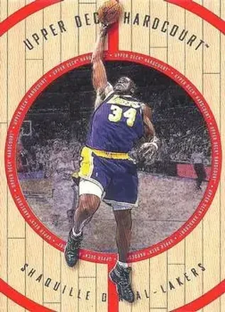 1998 Upper Deck Hardcourt #53 - Shaquille O'Neal - Los Angeles Lakers