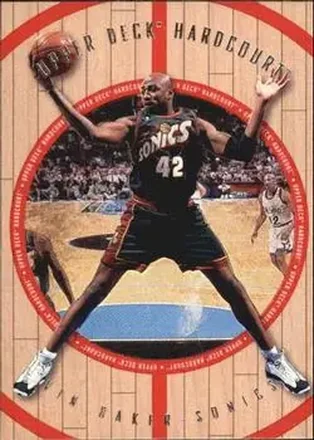 1998 Upper Deck Hardcourt #55 - Vin Baker - Seattle SuperSonics