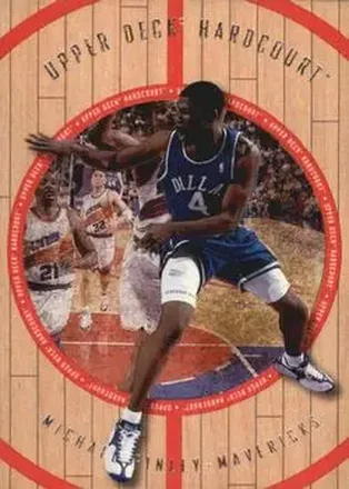 1998 Upper Deck Hardcourt #64 - Michael Finley - Dallas Mavericks