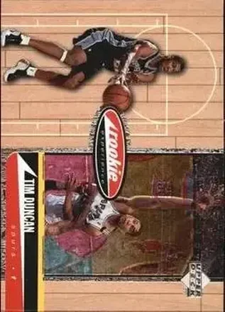1998 Upper Deck Hardcourt #71 - Tim Duncan - San Antonio Spurs