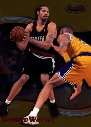 1998-99 Bowman's Best #51 - Rasheed Wallace - Portland Trail Blazers