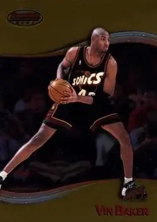 1998-99 Bowman's Best #52 - Vin Baker - Seattle SuperSonics