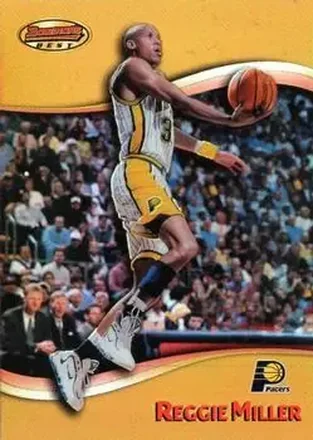 1998-99 Bowman's Best #53 - Reggie Miller - Indiana Pacers