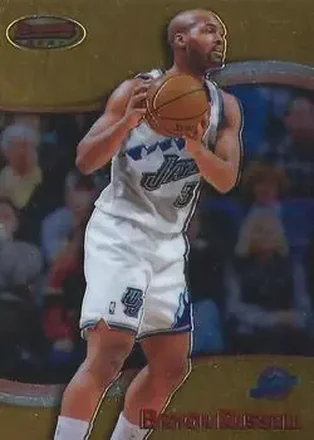 1998-99 Bowman's Best #66 - Bryon Russell - Utah Jazz