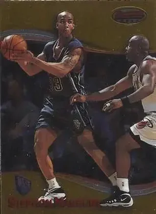 1998-99 Bowman's Best #76 - Stephon Marbury - New Jersey Nets