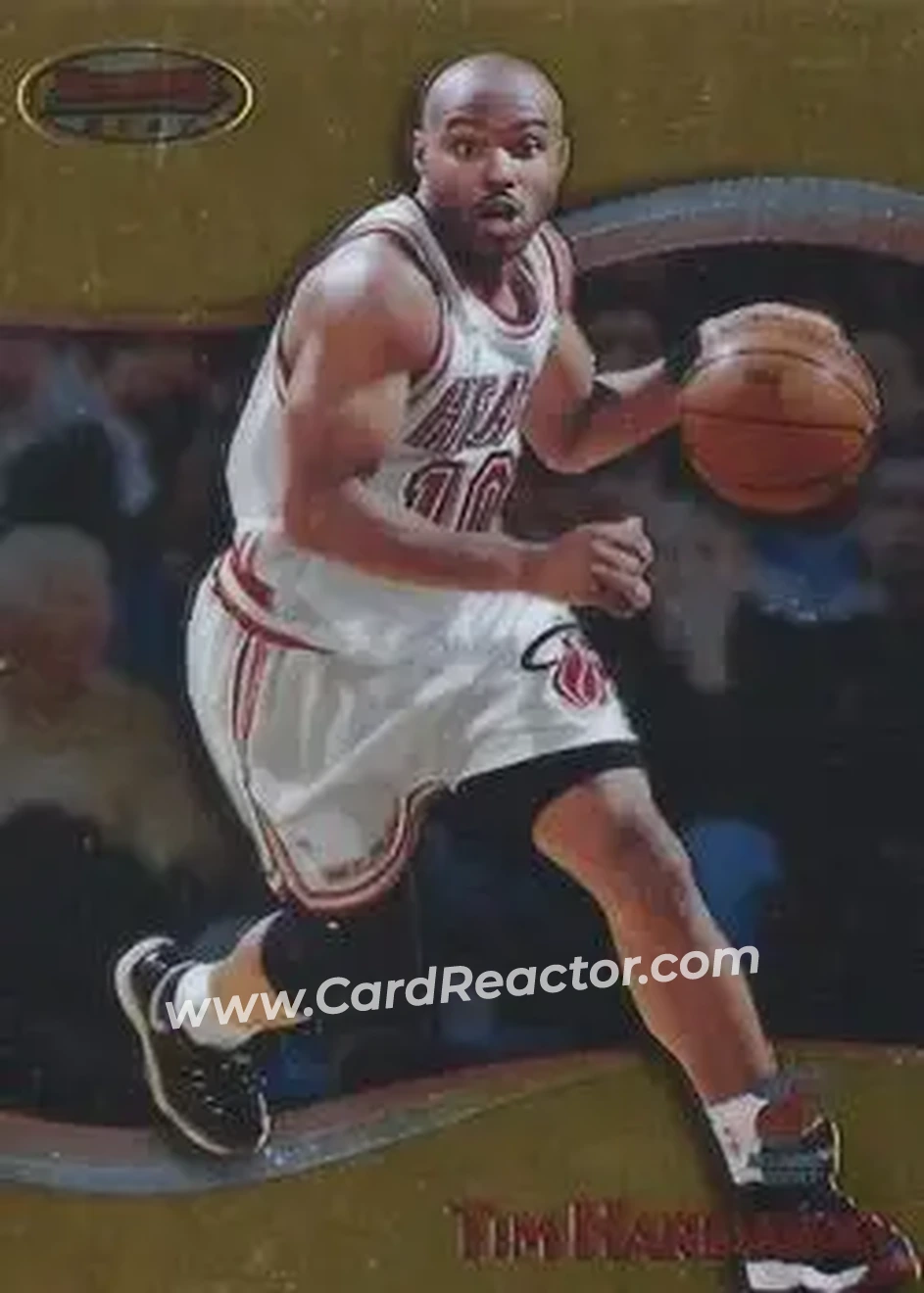 1998-99 Bowman's Best #77 - Tim Hardaway - Miami Heat