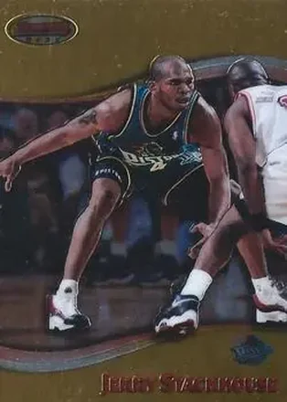 1998-99 Bowman's Best #78 - Jerry Stackhouse - Detroit Pistons