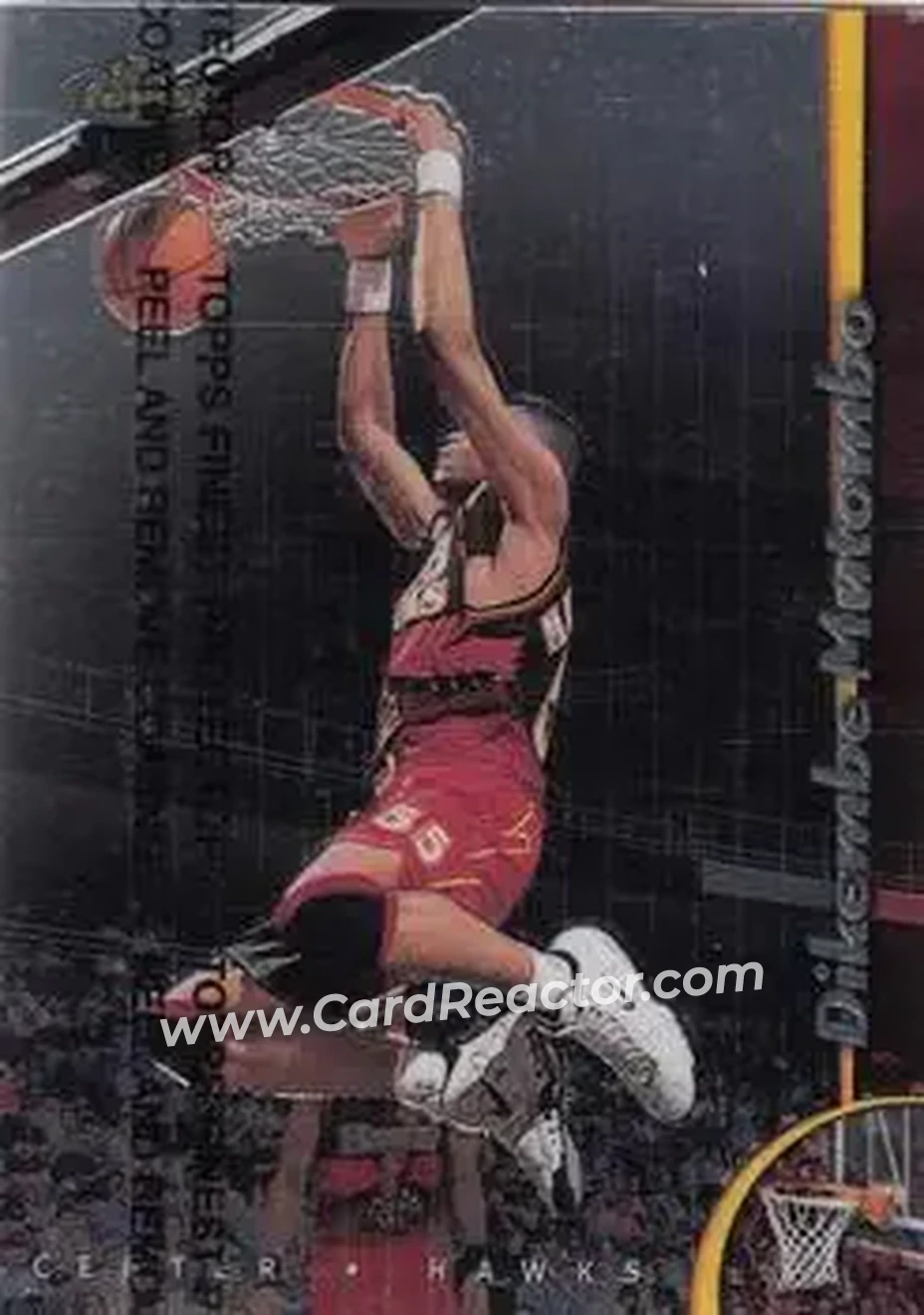1998-99 Finest #15 - Dikembe Mutombo - Atlanta Hawks