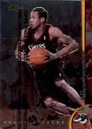 1998-99 Finest #42 - Allen Iverson - Philadelphia 76ers