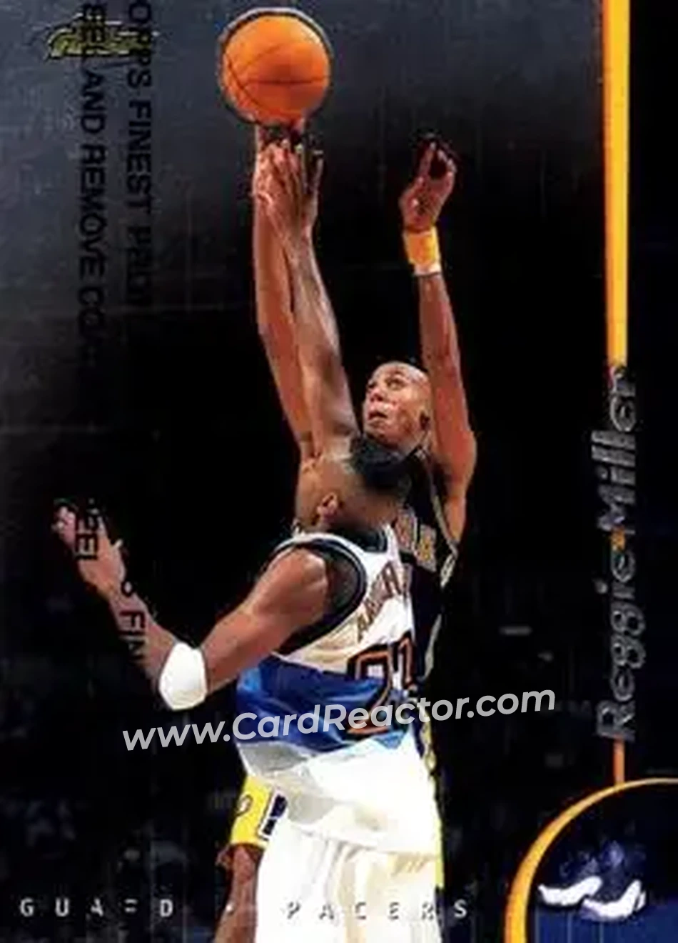 1998-99 Finest #56 - Reggie Miller - Indiana Pacers