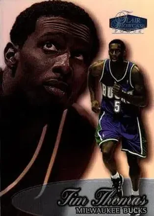 1998-99 Flair Showcase #13 - Tim Thomas - Milwaukee Bucks