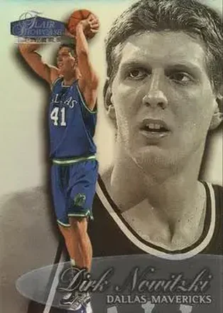 1998-99 Flair Showcase #16 - Dirk Nowitzki - Dallas Mavericks
