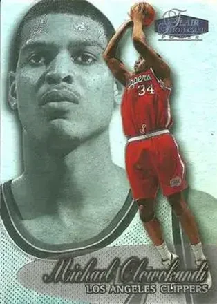 1998-99 Flair Showcase #23 - Michael Olowokandi - Los Angeles Clippers