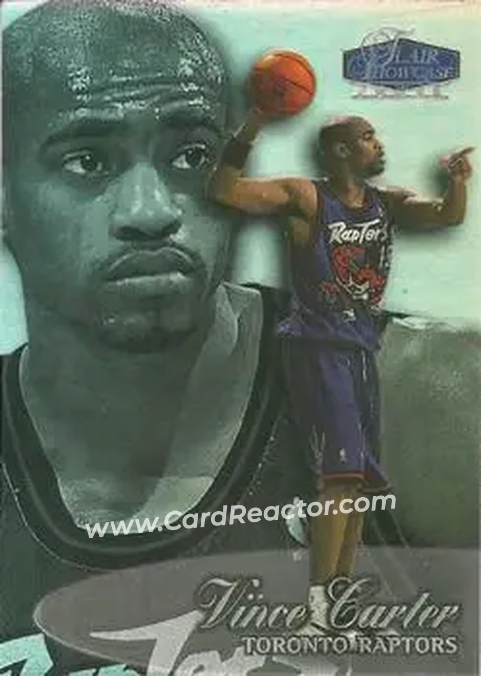 1998-99 Flair Showcase #25 - Vince Carter - Toronto Raptors