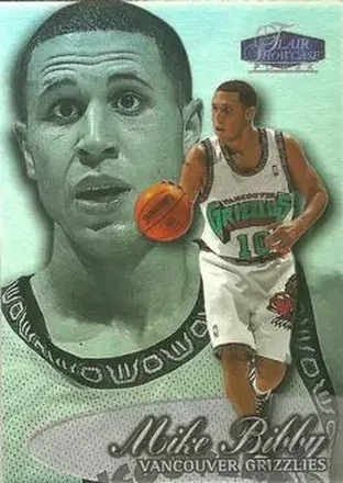 1998-99 Flair Showcase #28 - Mike Bibby - Vancouver Grizzlies