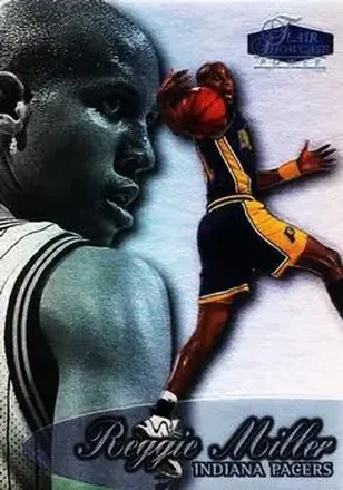 1998-99 Flair Showcase #31 - Reggie Miller - Indiana Pacers