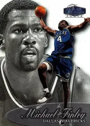 1998-99 Flair Showcase #32 - Michael Finley - Dallas Mavericks