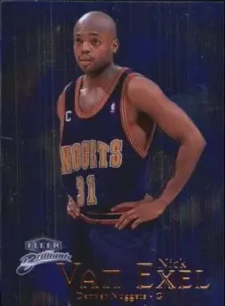 1998-99 Fleer Brilliants #11 - Nick Van Exel - Denver Nuggets