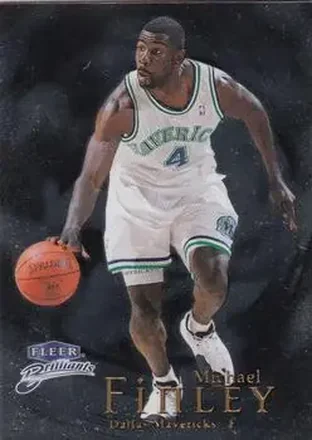 1998-99 Fleer Brilliants #21 - Michael Finley - Dallas Mavericks