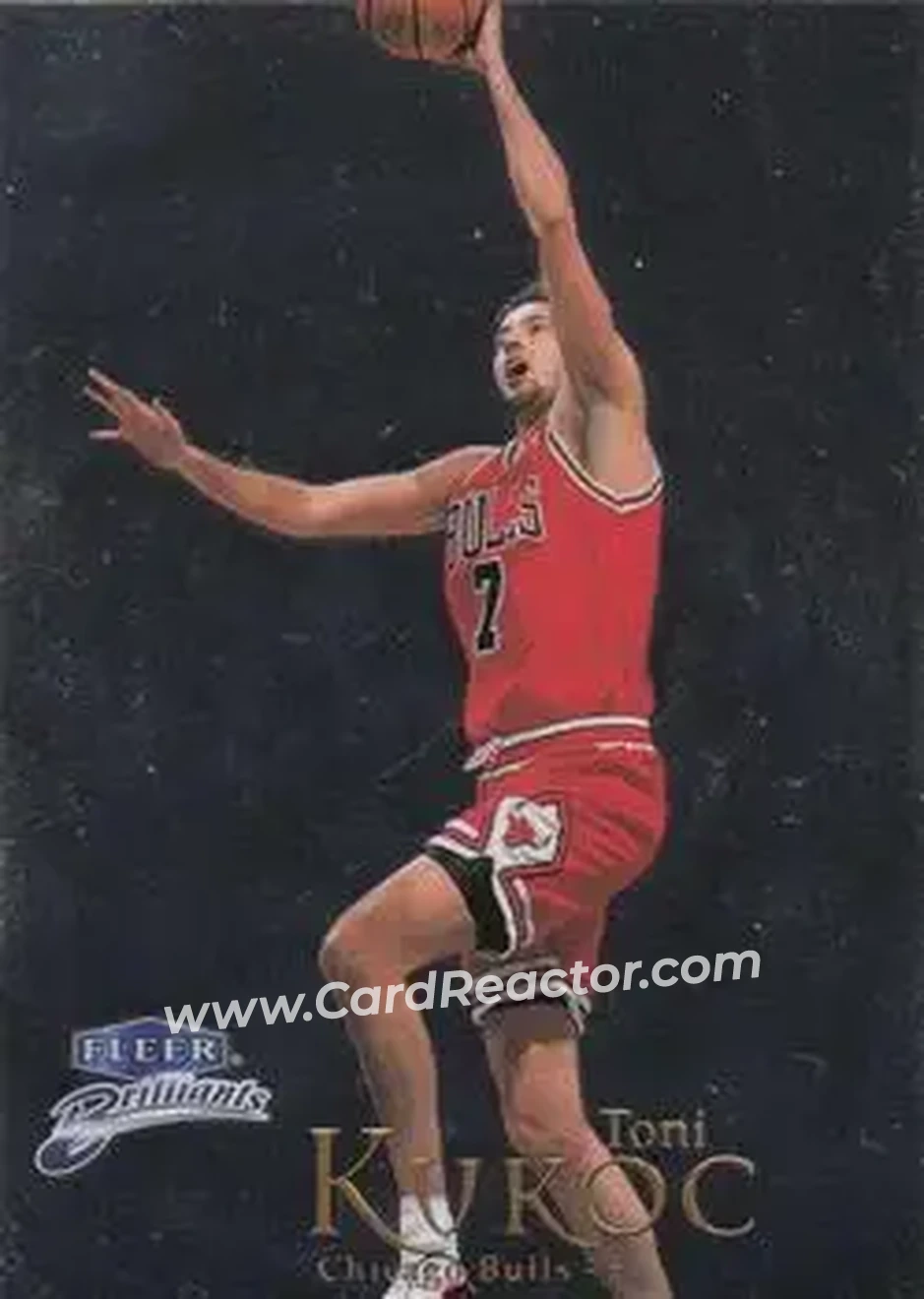 1998-99 Fleer Brilliants #24 - Toni Kukoc - Chicago Bulls
