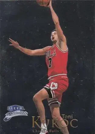 1998-99 Fleer Brilliants #24 - Toni Kukoc - Chicago Bulls