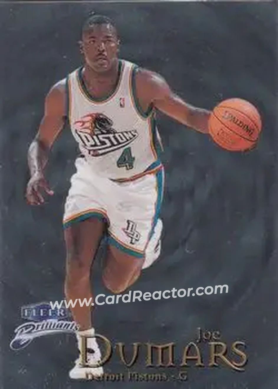 1998-99 Fleer Brilliants #26 - Joe Dumars - Detroit Pistons