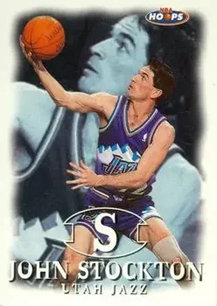 1998-99 Hoops #9 - John Stockton - Utah Jazz
