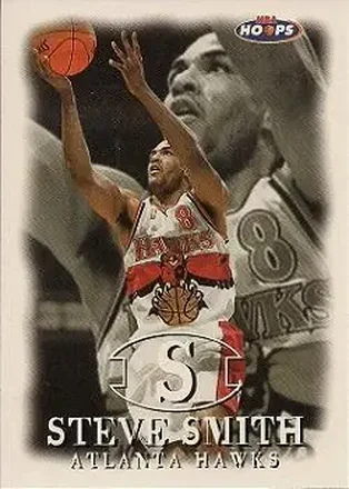 1998-99 Hoops #34 - Steve Smith - Atlanta Hawks