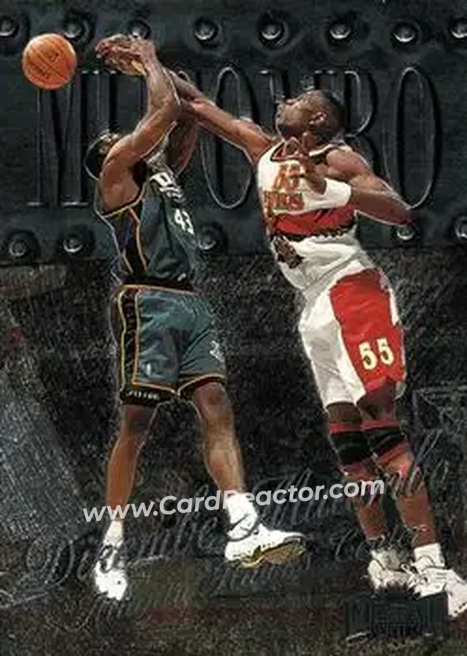 1998-99 Metal Universe #20 - Dikembe Mutombo - Atlanta Hawks