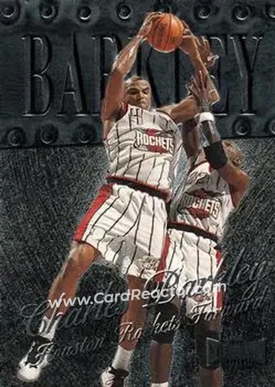 1998-99 Metal Universe #85 - Charles Barkley - Houston Rockets