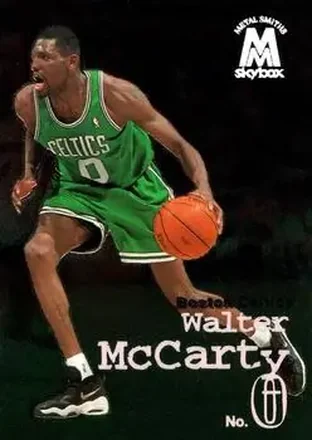 1998-99 SkyBox Molten Metal #10 - Walter McCarty - Boston Celtics