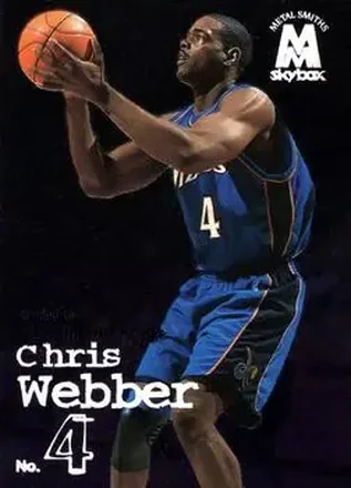 1998-99 SkyBox Molten Metal #17 - Chris Webber - Sacramento Kings