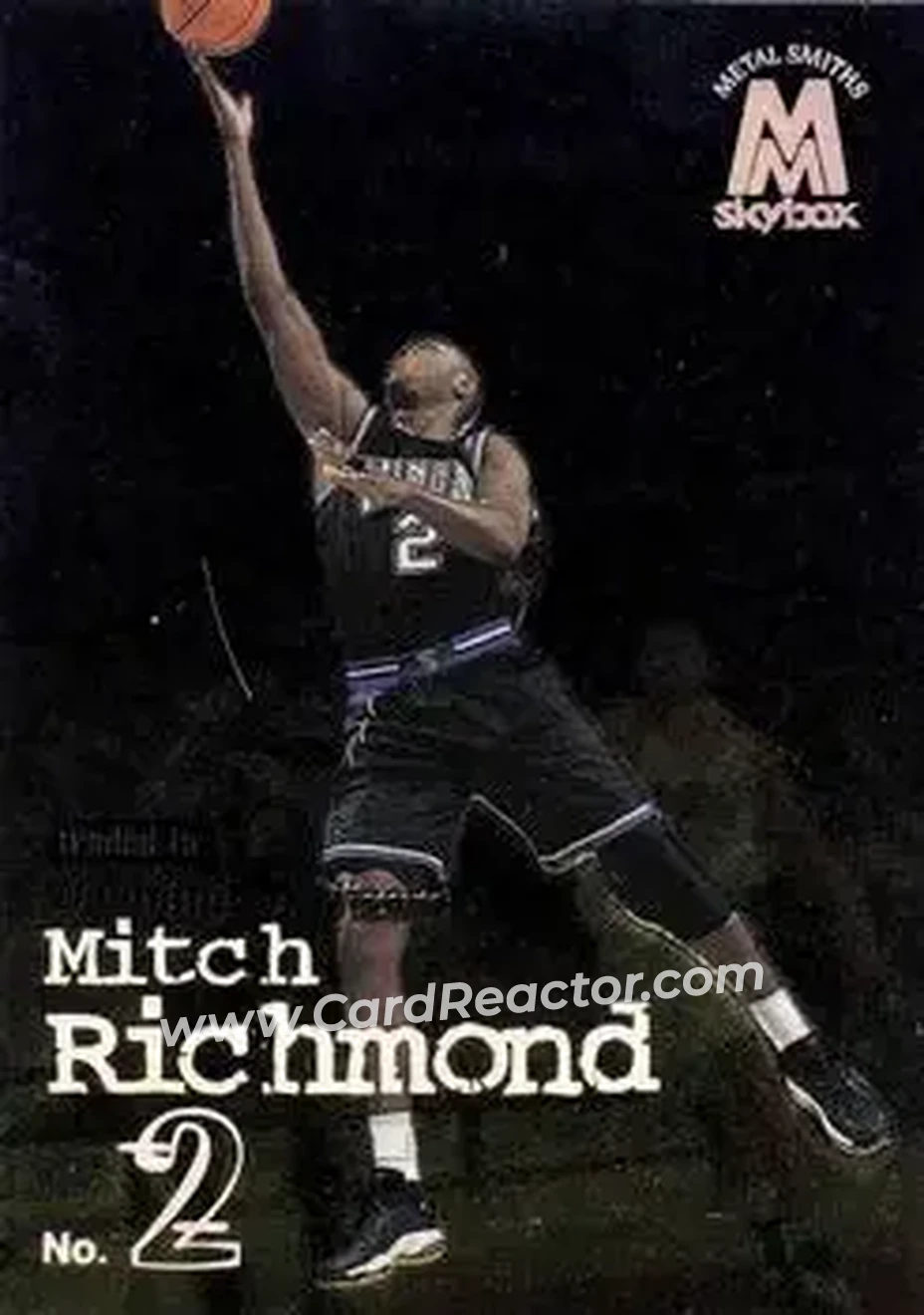 1998-99 SkyBox Molten Metal #18 - Mitch Richmond - Sacramento Kings