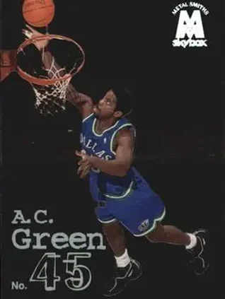 1998-99 SkyBox Molten Metal #59 - A.C. Green - Dallas Mavericks