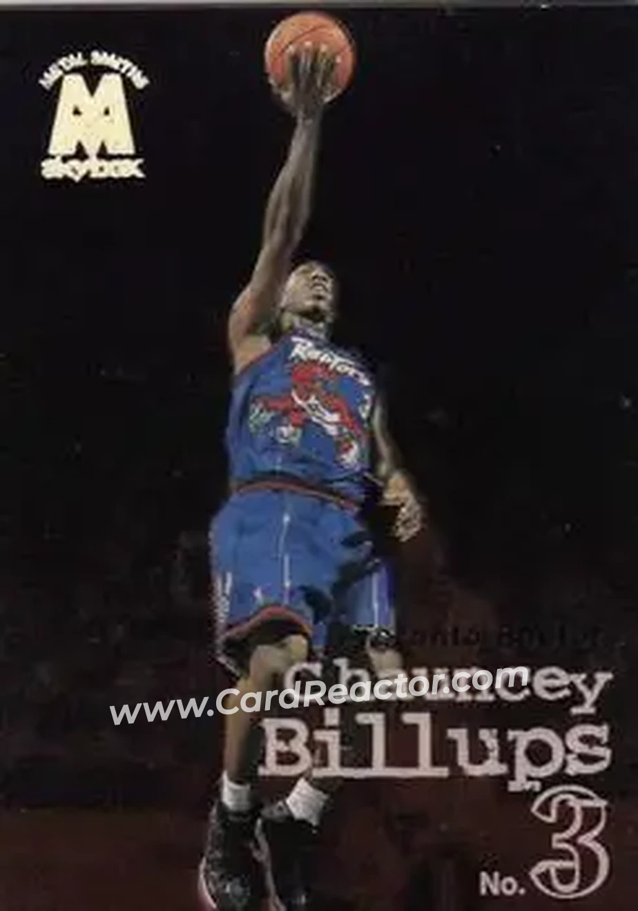 1998-99 SkyBox Molten Metal #61 - Chauncey Billups - Toronto Raptors