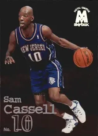 1998-99 SkyBox Molten Metal #78 - Sam Cassell - New Jersey Nets