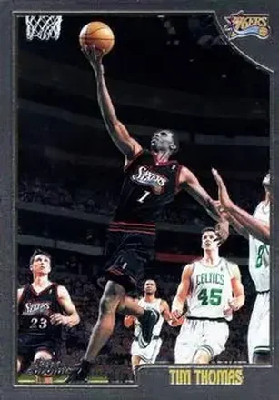 1998-99 Topps Chrome #17 - Tim Thomas - Philadelphia 76ers