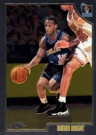 1998-99 Topps Chrome #85 - Brevin Knight - Cleveland Cavaliers