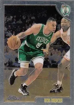 1998-99 Topps Chrome #104 - Ron Mercer - Boston Celtics