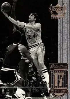 1998-99 Upper Deck Century Legends #17 - Rick Barry - Golden State Warriors