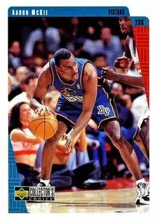 1997-98 Collector's Choice #41 - Aaron McKie - Detroit Pistons