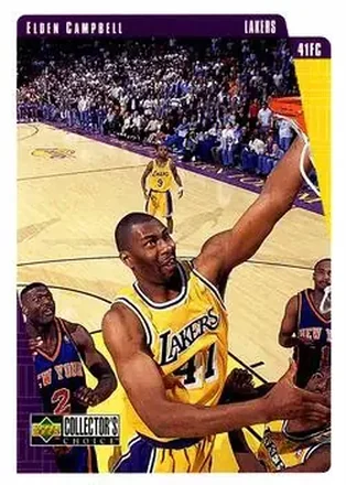 1997-98 Collector's Choice #65 - Elden Campbell - Los Angeles Lakers
