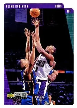1997-98 Collector's Choice #74 - Glenn Robinson - Milwaukee Bucks