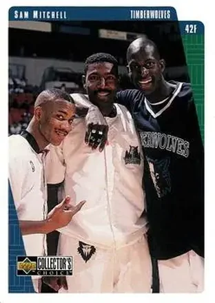 1997-98 Collector's Choice #81 - Sam Mitchell - Minnesota Timberwolves