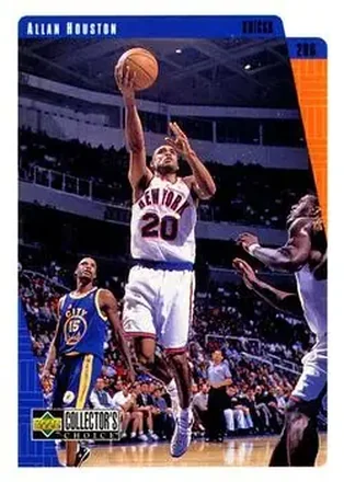 1997-98 Collector's Choice #95 - Allan Houston - New York Knicks