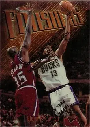 1997-98 Finest #26 - Glenn Robinson - Milwaukee Bucks