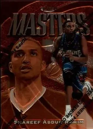 1997-98 Finest #43 - Shareef Abdur-Rahim - Vancouver Grizzlies