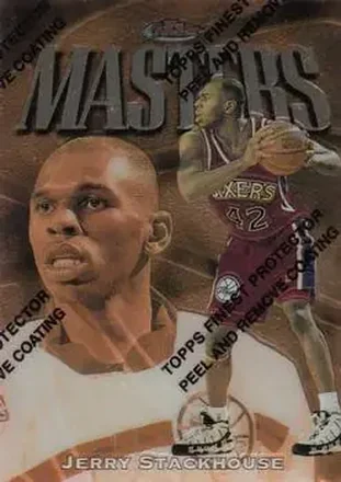 1997-98 Finest #53 - Jerry Stackhouse - Philadelphia 76ers