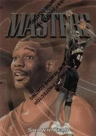 1997-98 Finest #59 - Shawn Kemp - Seattle SuperSonics