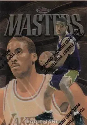 1997-98 Finest #67 - Eddie Jones - Los Angeles Lakers